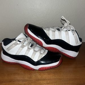 Nike Air Jordan 11 Retro Low Concord Bred Mens 5.5 Womens 7 Shoes (528896-160)